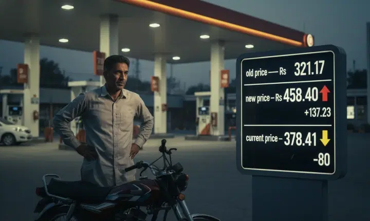Pakistani Govt Reduces Petrol Price to Rs 378/L